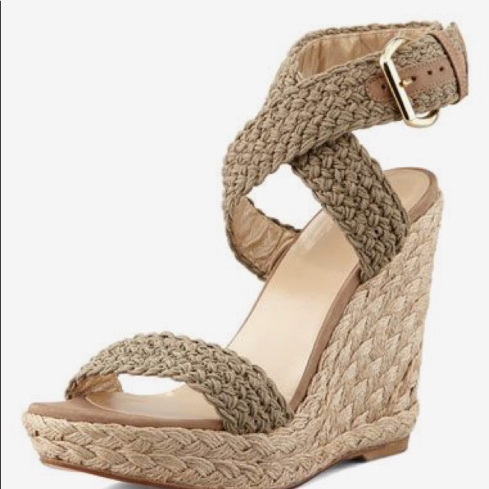 Stuart Weitzman Alex Espadrille in Swamp - 9 1/2
